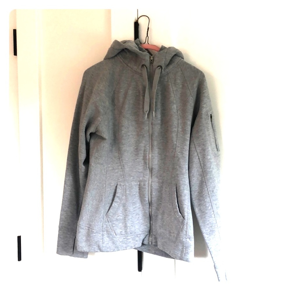 Athleta zip front sweatshirt